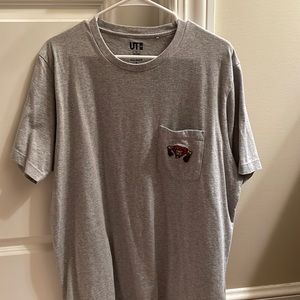 Iron Man Marvel UNIQLO pocket T-shirt